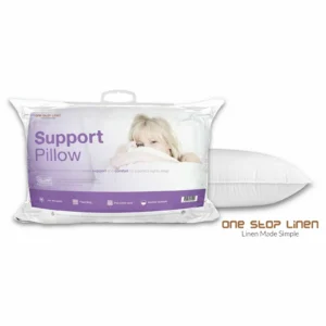 Support pillow in packaging – One Stop Linen